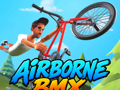 Airborne BMX background