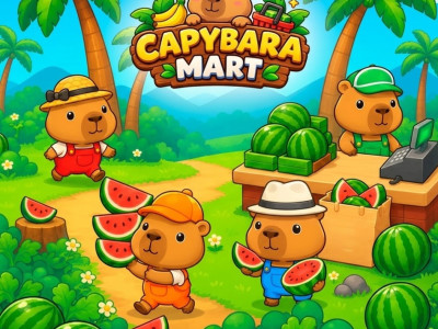 Capybara Mart background