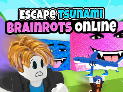 Escape Tsunami Brainrots Online background