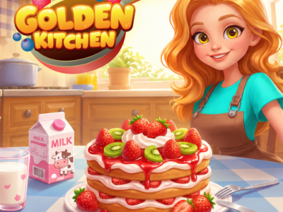 Golden Kitchen background