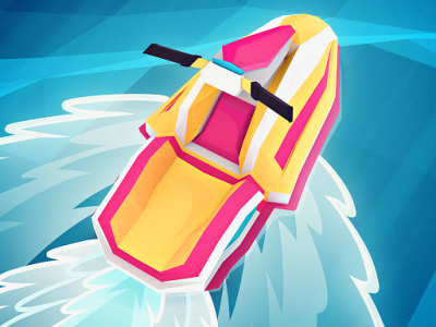 Jetski Race background