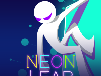 Neon Leap background