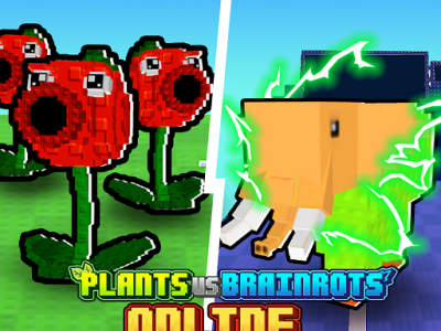 Plants Vs Brainrots Online background