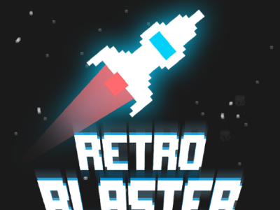 Retro Blaster background