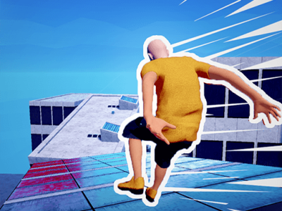 Rooftop Run background