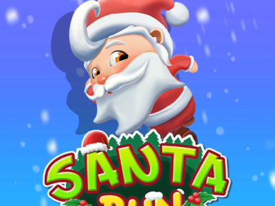 Santa Run background