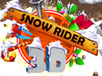 Snow Rider 3D background