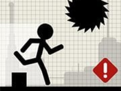 Stick Running background